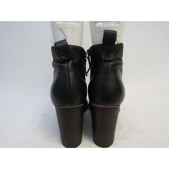 BP Womens Size 8 M Black Leather Zip Ankle Fashion Boots Bootie - Picture 7 of 11